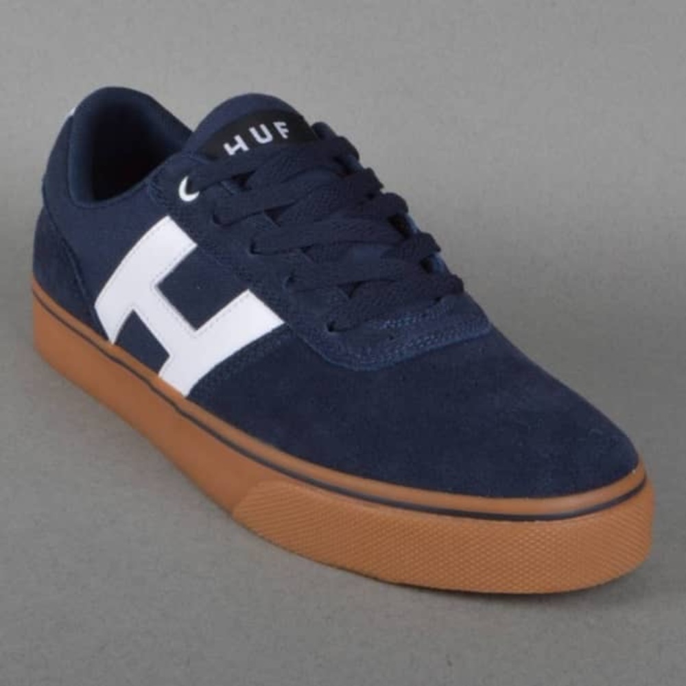 HUF choice navy sneakers